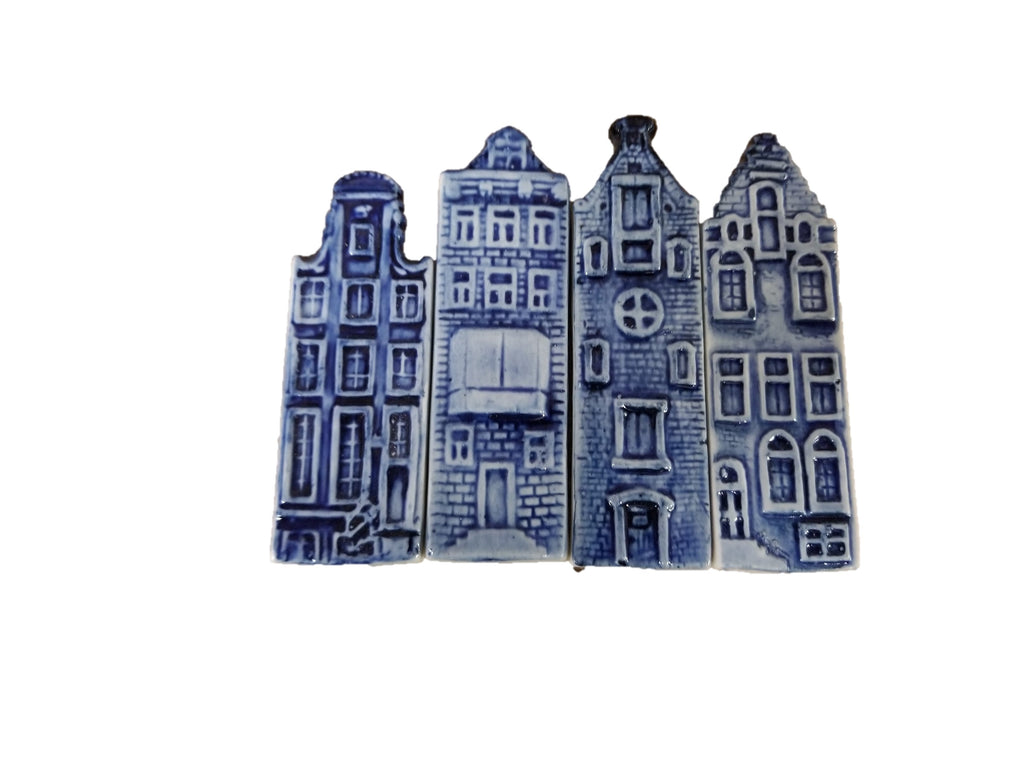 Delft Blue Canal Houses Kitchen Magnet - 