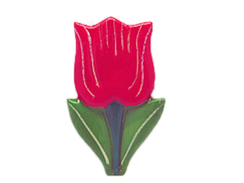 Red Tulips Gifts Refrigerator Magnet - Collectibles, Decorations, Dutch, Home & Garden, Kitchen Magnets, Magnets-Dutch, Magnets-Refrigerator, PS-Party Favors, PS-Party Favors Dutch, Red, Top-DTCH-A, Tulips, Violet, Yellow