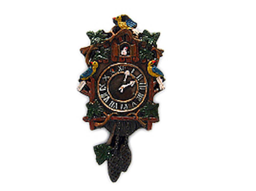 German Cuckoo Clock Refrigerator Magnet Gift Idea - Collectibles, CT-520, CT-525, German, Germany, Home & Garden, Kitchen Magnets, Magnets-German, Magnets-Refrigerator, Poly Resin, PS-Party Favors, PS-Party Favors German