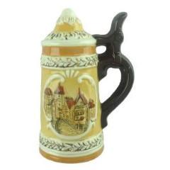 Refrigerator Magnet Beer Stein - Alcohol, Beer Stein-Magnets, Collectibles, CT-520, Euro Village, European, German, Germany, Home & Garden, Kitchen Magnets, Magnet-Stein, Magnets-German, Magnets-Refrigerator, PS- Oktoberfest Party Favors, PS-Party Favors, PS-Party Favors German