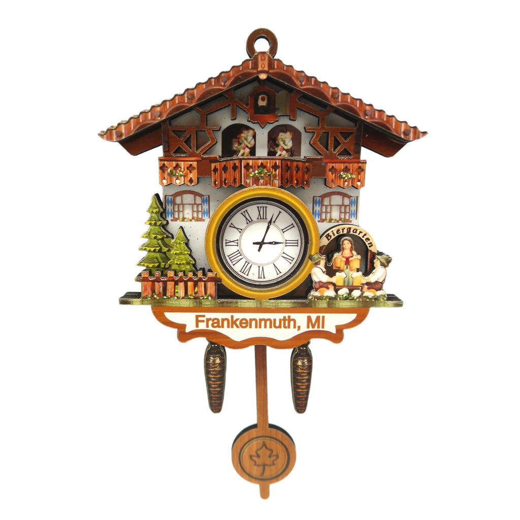 Wooden Cuckoo Clock Magnets Frankenmuth