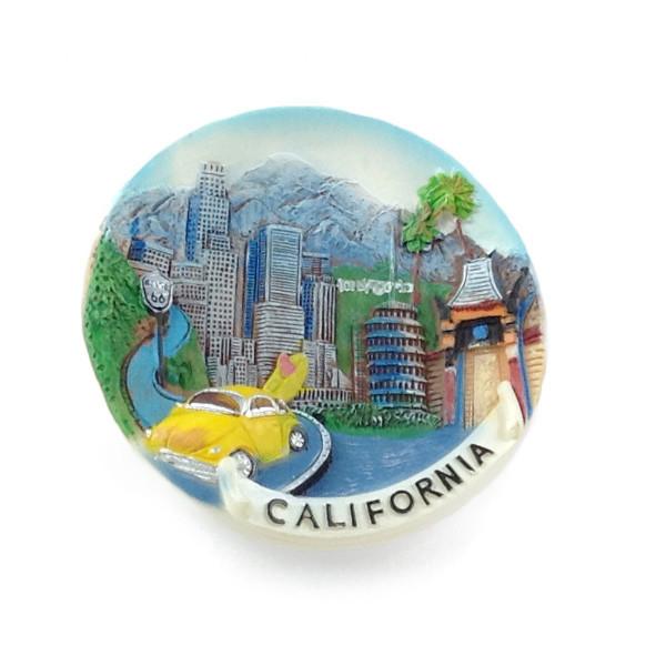 California  Landmarks Kitchen Magnet - Collectibles, General Gift, Home & Garden, Kitchen Magnets, Magnets-Refrigerator, PS-Party Favors