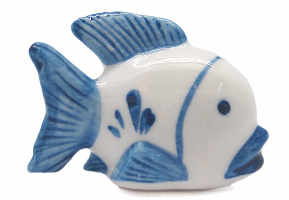 Ceramic Porcelain Delft Blue Fish - Animal, Collectibles, Delft Blue, Dutch, Figurines, General Gift, Home & Garden, Miniatures, Miniatures-Dutch, PS-Party Favors