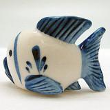 Ceramic Porcelain Delft Blue Fish - Animal, Collectibles, Delft Blue, Dutch, Figurines, General Gift, Home & Garden, Miniatures, Miniatures-Dutch, PS-Party Favors - 2