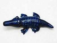Ceramic Porcelain Delft Blue Alligator - Animal, Collectibles, Delft Blue, Dutch, Figurines, General Gift, Home & Garden, Miniatures, Miniatures-Dutch, PS-Party Favors, Top-GNRL-B - 2 - 3