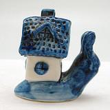 Ceramic Porcelain Delft Blue Snail - Animal, Collectibles, Delft Blue, Dutch, Figurines, General Gift, Home & Garden, Miniatures, Miniatures-Dutch, PS-Party Favors - 2