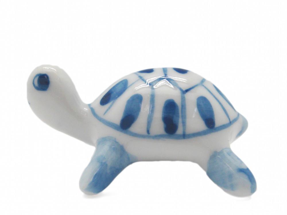 Ceramic Porcelain Delft Blue Turtle - Animal, Collectibles, Delft Blue, Dutch, Figurines, General Gift, Home & Garden, Miniatures, Miniatures-Dutch, PS-Party Favors, Top-GNRL-B