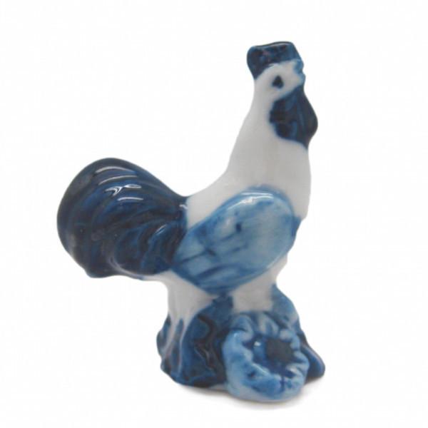 Delft Blue Ceramic Rooster - AN: Rooster, Animal, Collectibles, Delft Blue, Dutch, Figurines, General Gift, Home & Garden, Miniatures, Miniatures-Dutch, PS-Party Favors, Top-GNRL-B