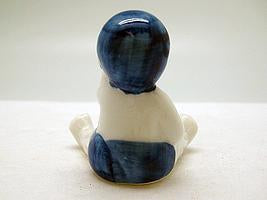 Color Porcelain Miniature Baby - Animal, Below $10, Blue, Collectibles, Color, Decorations, Delft Blue, Dutch, Figurines, General Gift, Home & Garden, Miniatures, PS-Party Favors - 2