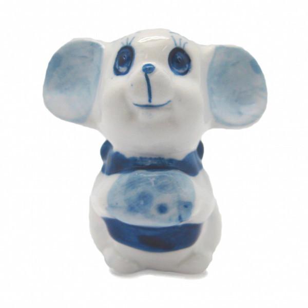 Ceramic Miniatures Mouse w/Cheese - Animal, Blue, Collectibles, Color, Decorations, Delft Blue, Dutch, Figurines, General Gift, Home & Garden, Miniatures, PS-Party Favors, Top-GNRL-B - 2