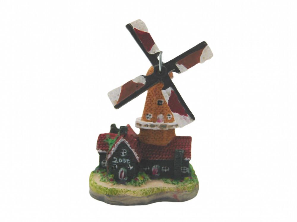 Dutch Miniature Windmill Collectible - Collectibles, Delft Blue, Dutch, Figurines, Home & Garden, Miniatures, Miniatures-Dutch, PS-Party Favors, PS-Party Favors Dutch, Windmills