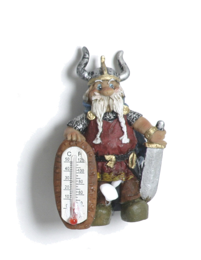 Miniature Viking with Thermometer - Below $10, Collectibles, Figurines, Home & Garden, Miniatures, Norwegian, PS-Party Favors, PS-Party Favors Norsk, Scandinavian, Thermometer, Top-NRWY-B, Viking