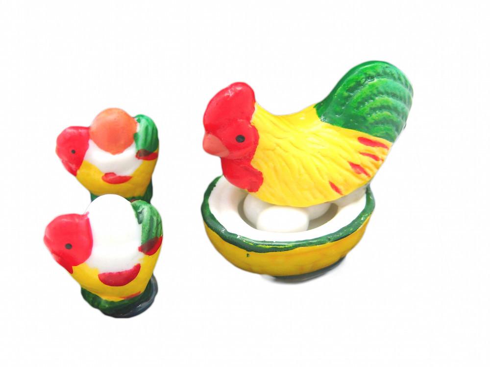 Miniature Chickens In Mini Gift Box - Animal, Collectibles, Figurines, General Gift, Home & Garden, Miniatures, PS-Party Favors - 2