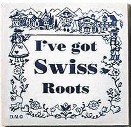 Swiss Culture Magnet Tile Swiss Roots - Below $10, Collectibles, Decorations, Home & Garden, Kitchen Magnets, Magnet Tiles, Magnet Tiles-Swiss, Magnets-Refrigerator, PS-Party Favors, Swiss, SY: Roots-Swiss