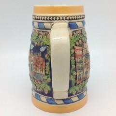 Classic Munich Scene Collectible Beer Stein - .6L, Alcohol, Animal, Barware, Beer Glasses, Beer Stein-No Lid, Beer Stein-No Lid-EHG, Beer Steins, Coffee Mugs, Collectibles, Decorations, Drinkware, German, Home & Garden, Multi-Color - 2 - 3 - 4