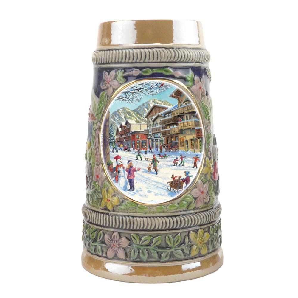 Winter in Germany Ceramic Shot Glass Stein Collection -1