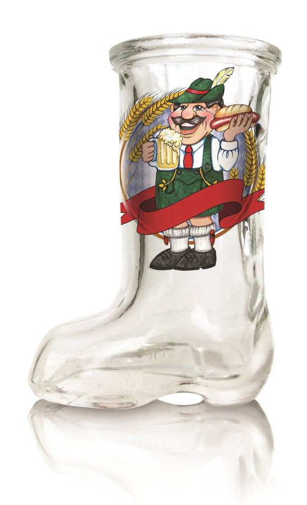 Ofest Man Oktoberfest Beer Boot Shot Glass - German, Glass, New Products, NP Upload, Ofest Man, PS- Oktoberfest Party Favors, PS-Party Favors German, Under $10, Yr-2015