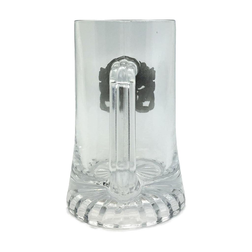 S954: GLASS MUG: .5L BAYERN MEDALLI