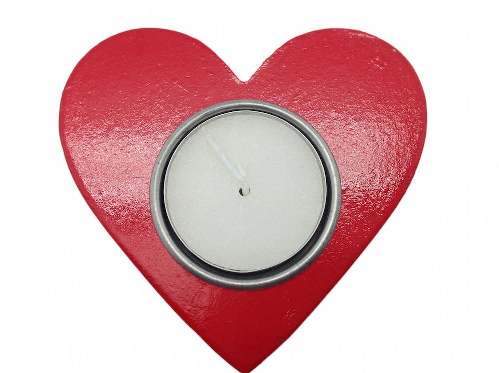 Red Heart Candle Votive German Party Favor - Below $10, Candle Holders, Candles, Decorations, Heart, Home & Garden, Kitchen Decorations, PS-Party Favors, Red, Scandinavian, swedish, Votive, White