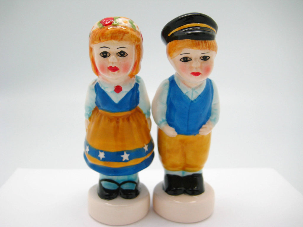 Vintage Salt & Pepper Shakers Swedish Standing Couple - Below $10, Collectibles, Decorations, Home & Garden, Kissing Couple, Kitchen Decorations, PS-Party Favors, PS-Party Favors Swedish, S&P Sets, S&P Sets-Scandi, Swedish, Tableware, Top-SWED-B, Under $10 - 2