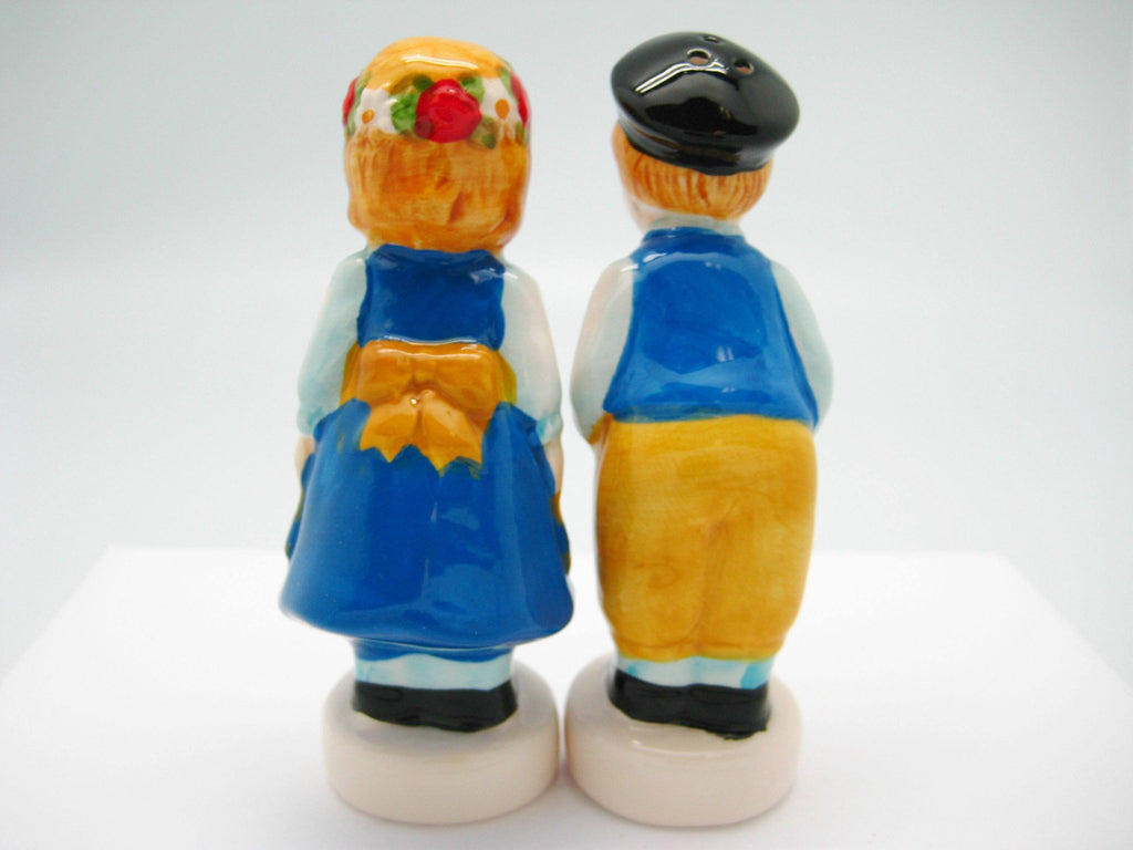 Vintage Salt & Pepper Shakers Swedish Standing Couple - Below $10, Collectibles, Decorations, Home & Garden, Kissing Couple, Kitchen Decorations, PS-Party Favors, PS-Party Favors Swedish, S&P Sets, S&P Sets-Scandi, Swedish, Tableware, Top-SWED-B, Under $10 - 2 - 3