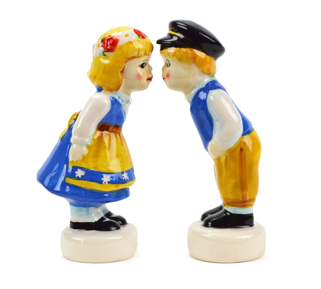 Vintage Salt & Pepper Shakers Swedish Standing Couple - Below $10, Collectibles, Decorations, Home & Garden, Kissing Couple, Kitchen Decorations, PS-Party Favors, PS-Party Favors Swedish, S&P Sets, S&P Sets-Scandi, Swedish, Tableware, Top-SWED-B, Under $10