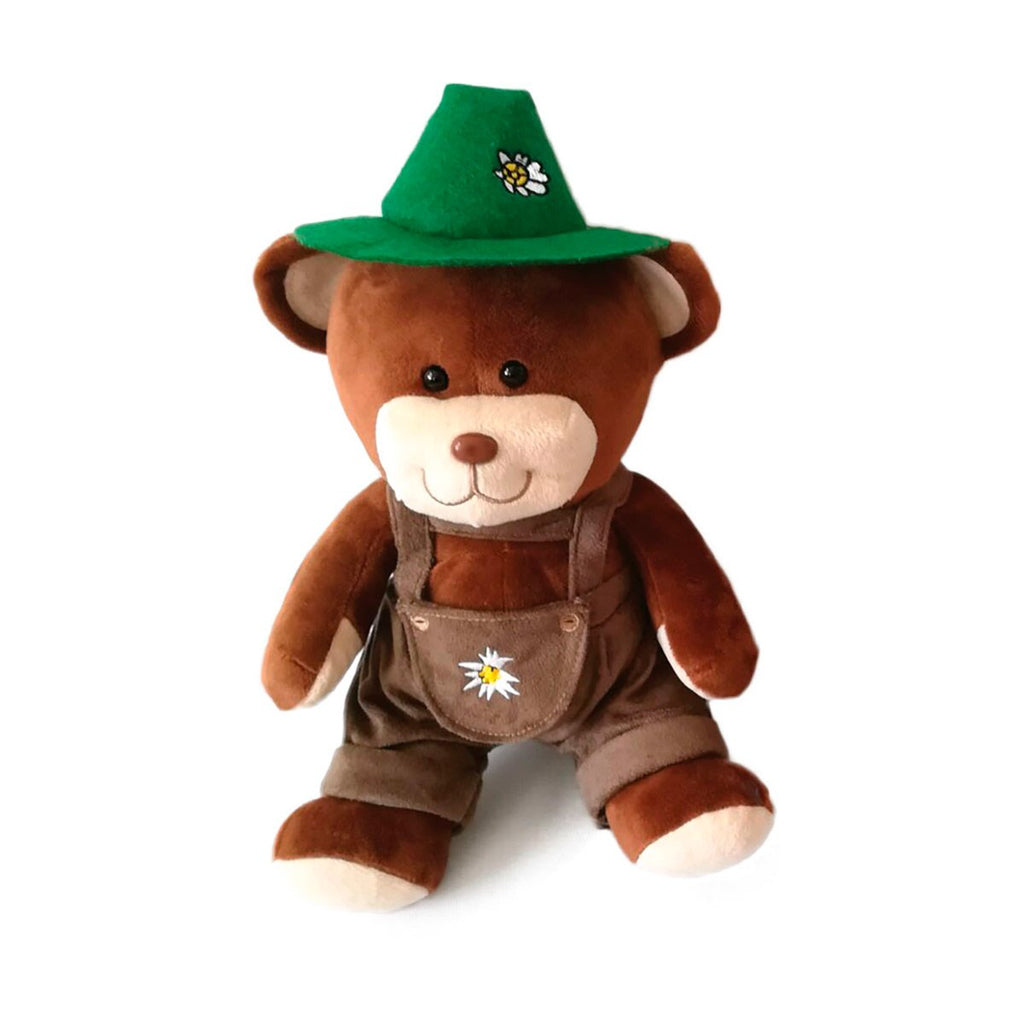 German Teddy Bear Boy with Hat -1