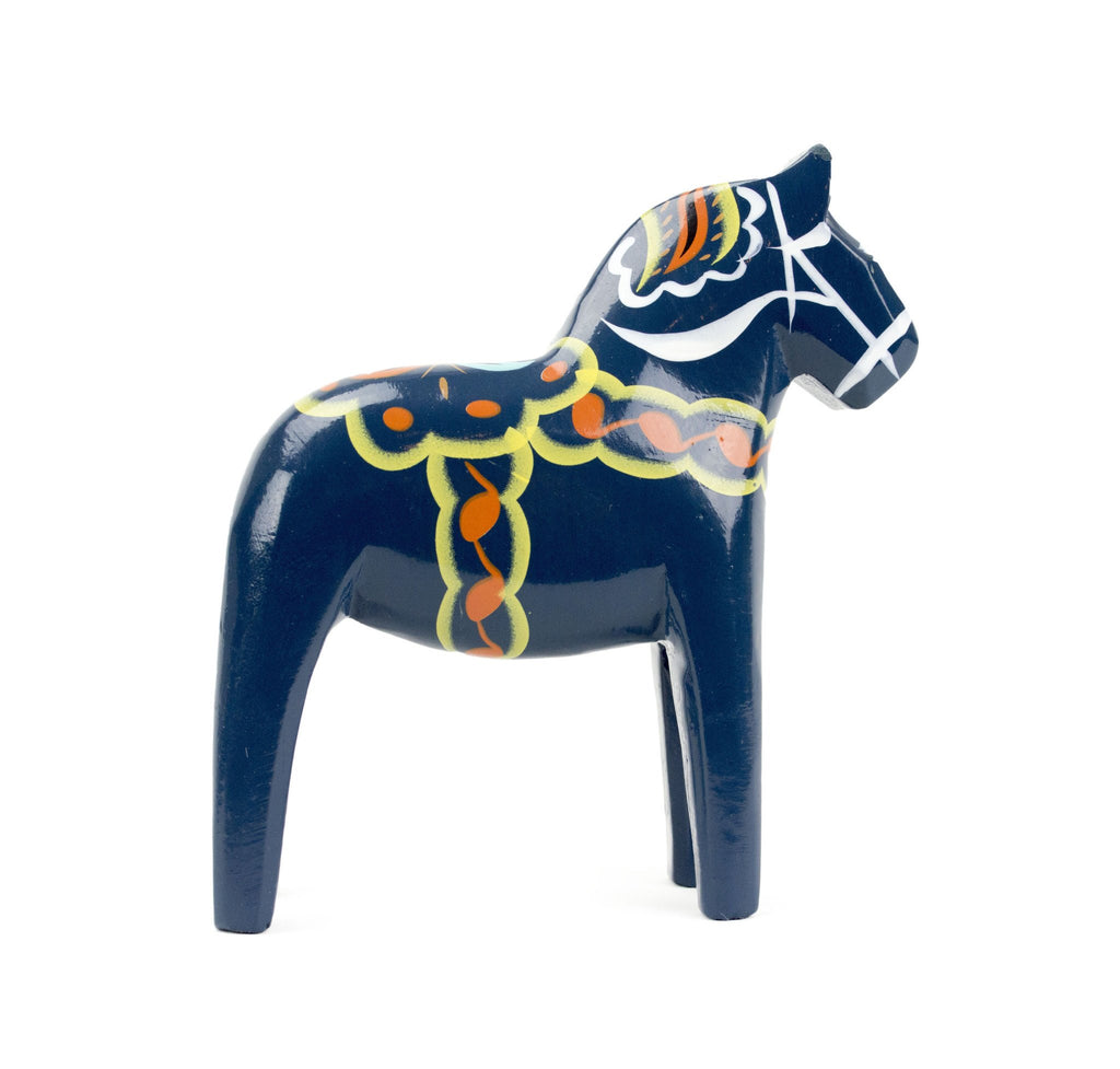 Blue Dalarna Wood Horse Blue 4 inches - Collectibles, CT-150, Dala Horse, Dala Horse Blue, Decorations, Figurines, Home & Garden, PS-Party Favors, PS-Party Favors Dala, PS-Party Favors Swedish, Swedish, Top-SWED-B