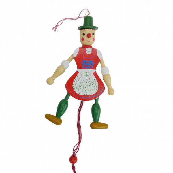 German Girl Jumping Jack Toy - Below $10, Collectibles, Decorations, Figurines, German, Germany, Home & Garden, Jumping Jacks, L, Medium, New Products, NP Upload, PS-Party Favors, PS-Party Favors German, Size, Small, Souvenirs-German, Top-GRMN-B, XL, Yr-2017 - 5