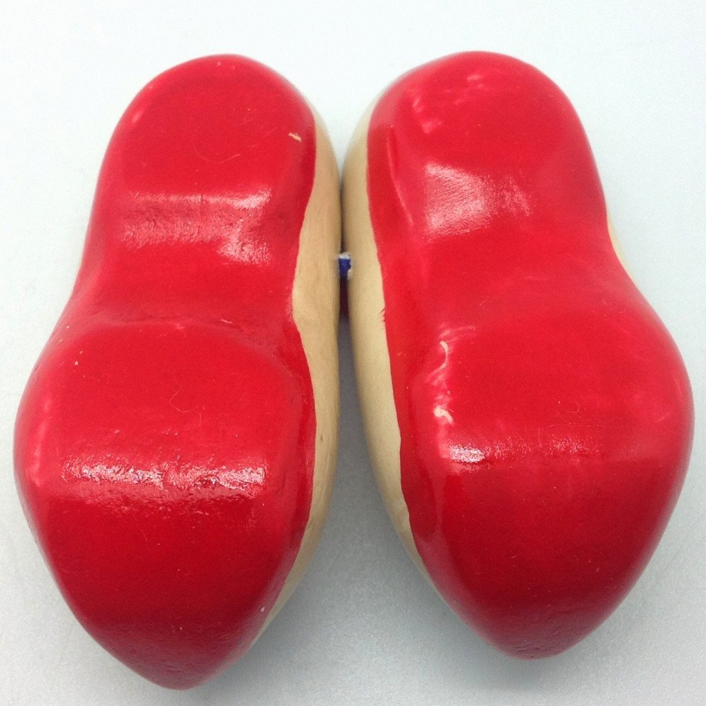 Decorated Wooden Clogs - 1.5 inches, 1.75 inches, 2.5 inches, 3.25 inches, 4 inches, Apparel-Costume Shoes, Apparel-Costumes, CT-600, Dutch, Ethnic Dolls, Natural, Netherlands, PS-Party Favors, PS-Party Favors Dutch, Shoes, Size, Top-DTCH-A, Windmills, wood, Wooden Shoes, Wooden Shoes-Souvenir - 2 - 3 - 4 - 5 - 6