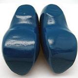 Dutch Wooden Shoes Deluxe Blue - 1.5 inches, 2.5 inches, Apparel-Costume Shoes, Apparel-Costumes, blue, CT-600, Dutch, Ethnic Dolls, Netherlands, PS-Party Favors, PS-Party Favors Dutch, Shoes, Size, Top-DTCH-B, Tulips, Windmills, wood, Wooden Shoes, Wooden Shoes-Souvenir - 2 - 3