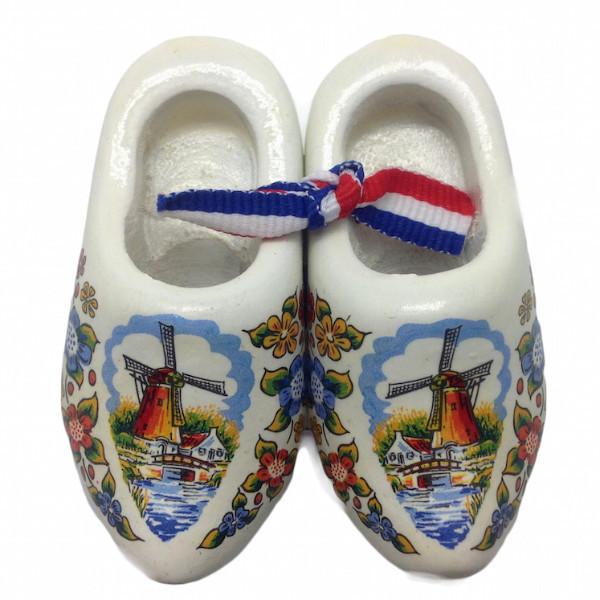Dutch Wooden Shoes Deluxe Multi Color - 1.5 inches, 2.5 inches, Apparel-Costume Shoes, Apparel-Costumes, Below $10, CT-600, Dutch, Ethnic Dolls, Multi-Color, Netherlands, PS-Party Favors, PS-Party Favors Dutch, Shoes, Size, Top-DTCH-B, Tulips, Windmills, wood, Wooden Shoes, Wooden Shoes-Souvenir