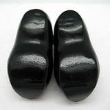 Dutch Wooden Shoes Deluxe Black - 1.5 inches, 2.5 inches, Apparel-Costume Shoes, Apparel-Costumes, black, CT-600, Dutch, Ethnic Dolls, Netherlands, PS-Party Favors, PS-Party Favors Dutch, Shoes, Size, Top-DTCH-B, Tulips, Windmills, wood, Wooden Shoes, Wooden Shoes-Souvenir - 2 - 3 - 4