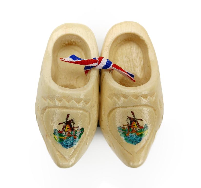 Dutch Carved Wooden Shoes - 2.25 inches, 2.5 inches, 3 inches, 3.25 inches, Apparel-Costume Shoes, Apparel-Costumes, CT-600, Dutch, Ethnic Dolls, Natural, Netherlands, PS-Party Favors, PS-Party Favors Dutch, Shoes, Size, Top-DTCH-B, Windmills, wood, Wooden Shoes, Wooden Shoes-Souvenir