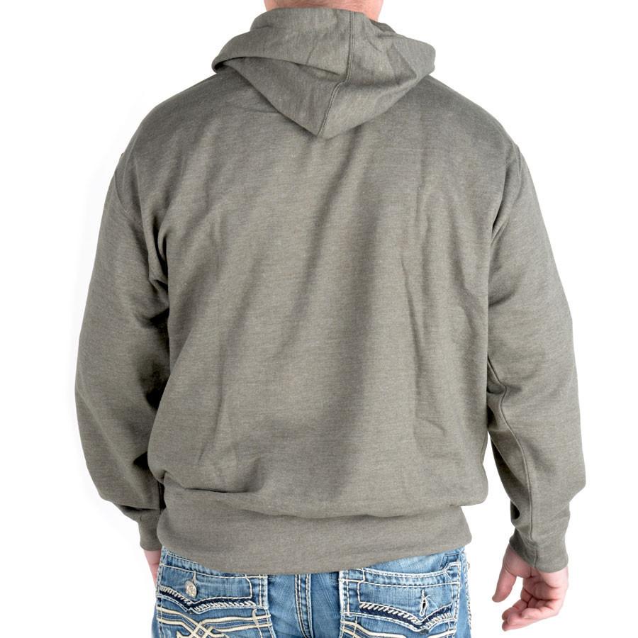 Charcoal Beer Hooded Sweatshirt With Blank Beer Pouch - $10 - $20, Charcoal, Cotton, Size, Small, Sweatshirts, Unisex - 2 - 3 - 4