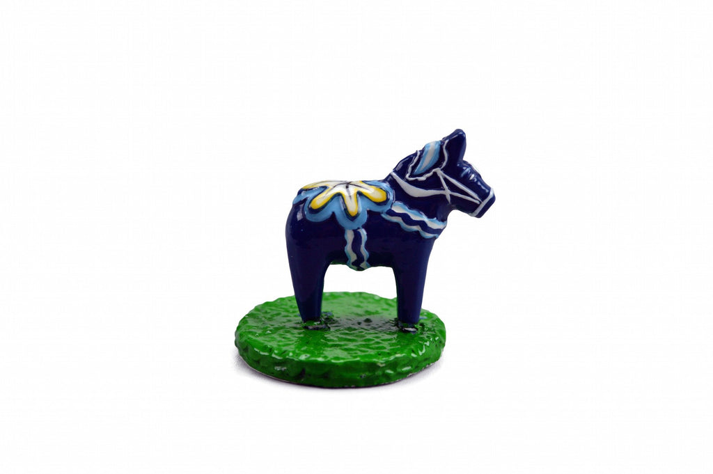 Miniature Blue Dala Horse - Blue, Collectibles, CT-150, Dala Horse, Dala Horse Blue, Figurines, Home & Garden, Miniatures, New Products, NP Upload, PS-Party Favors, PS-Party Favors Dala, PS-Party Favors Swedish, Small, Swedish, Under $10, Yr-2016
